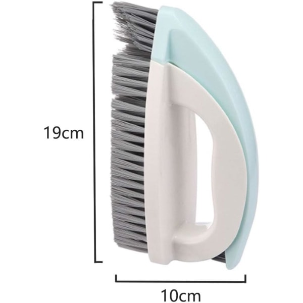 /#/Rengøringsbørste, 2 i 1 badeværelses rengøringsbørste skrubber til Kitc/#/