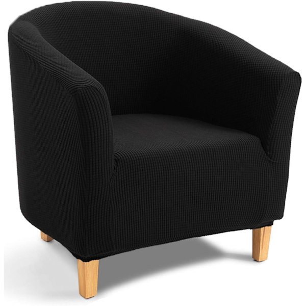 Chesterfield fåtöljöverdrag, Jacquard Stretch Stretch Tub Cha