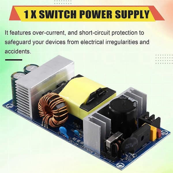 AC 100-240V til DC 24V12.5A Strømforsyningsmodul Board AC-DC Switch Strømforsyningskort