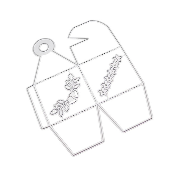 Julklocka Godisask Metall Skärande Dies Stencil Scrapbooking Diy Album Stämpel