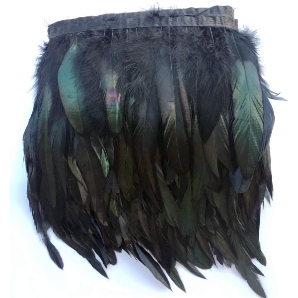 Sowder Tuppfjäderfrans, 13-18 cm bred, säljs i förpackningar om 1