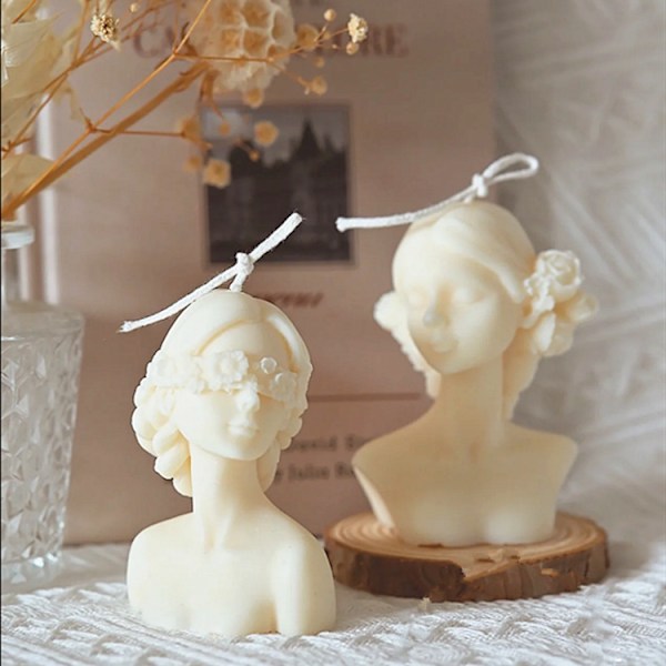 #2 Pak DIY - Lysform - Duftlys Silikonform#