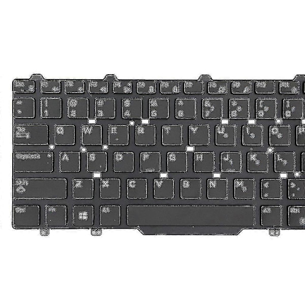 Til Dell Latitude 3340 E7450 E5450 E7470 E5470 Laptop US Udskiftnings Tastatur