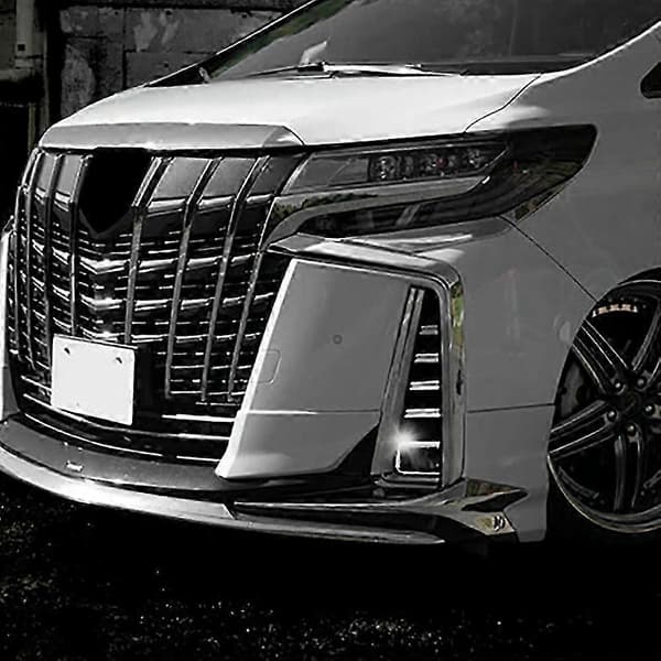 For Alphard 30-serien Frontfanger Trim Beskyttelseslist Tåkelys Tåkelys Pyntelist Krom Dec