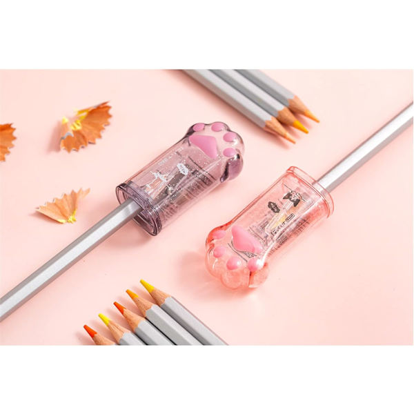 Blyantspidser Sød Kattepote Kawaii Skoleartikler Student Pri