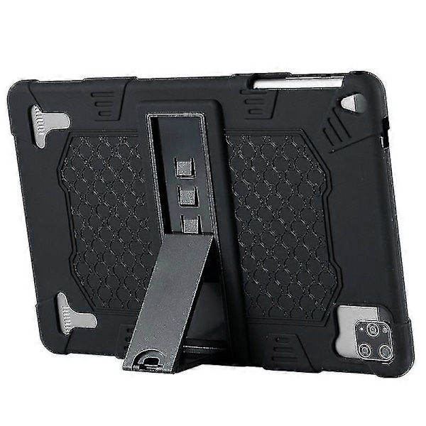 10.1 Tum Tablet Fodral Silikonfodral Tabletstativ Universellt Tablet Fodral Justerbart Stativ med Kapacitiv Penna