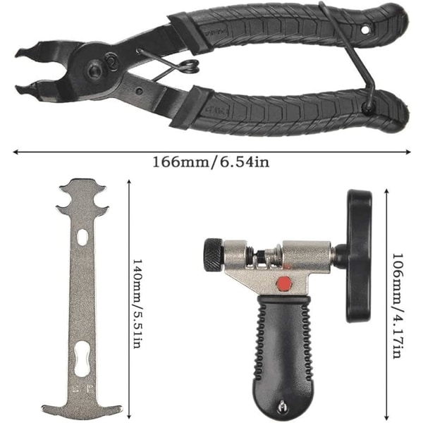 Bike Chain Tool Set, Bike Link Tång, Chain Splitter Tool, Chai