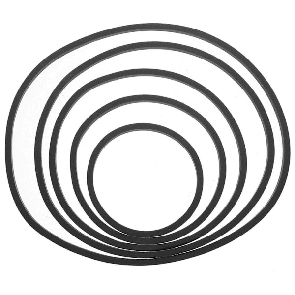 5 stk. Akvarium Flydende Plante Ringe Foderring til Fisk Flydende Planter Ring til Akvarium