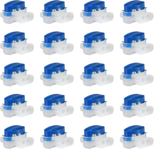 *20-pack kabelkontakter fyllda med hartser för Automower-robot*