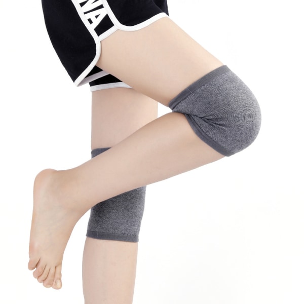 #2 st Knäskydd Elastiskt Band Knästöd Elektromagnetisk Terapi Perfekt för Ledvärk Osteoartrit Inflammationer Förstuvningar Svart Grå#