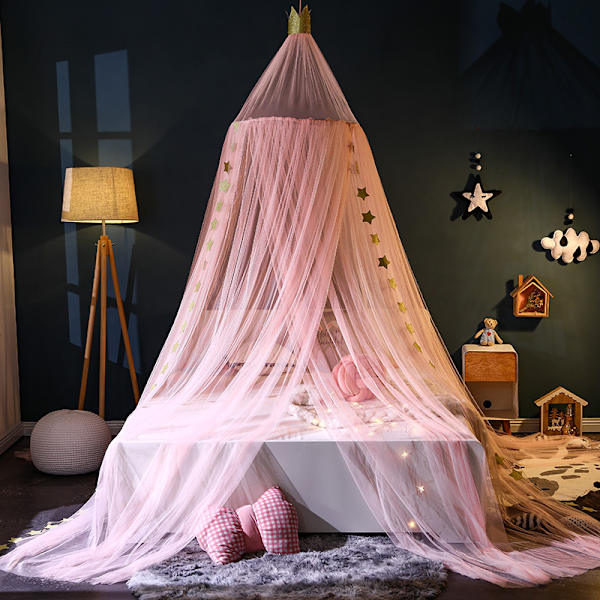 Pink prinsesse baldakin