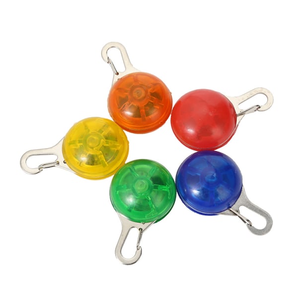 4 st gula hundglitter LED-hänge lysande hundhänge lysande