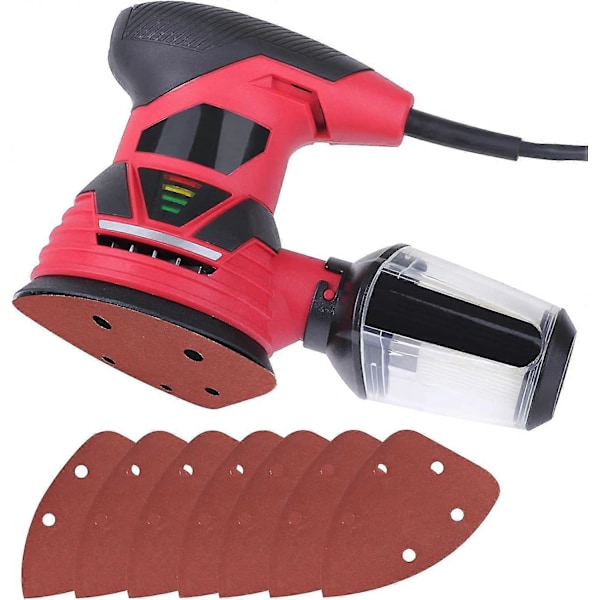 50 stk. slibeskiver, Iave 5 huller med velcro