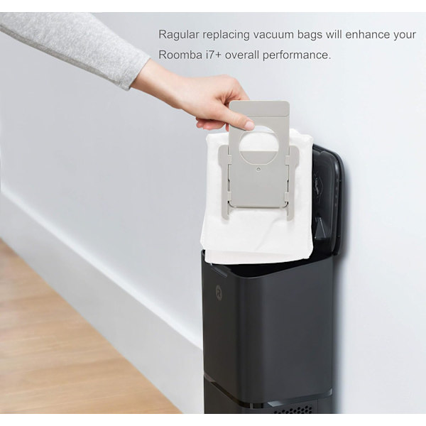 6-pack dammsugarpåsar för iRobot Roomba i7 i7+/i7Plus E5 E6