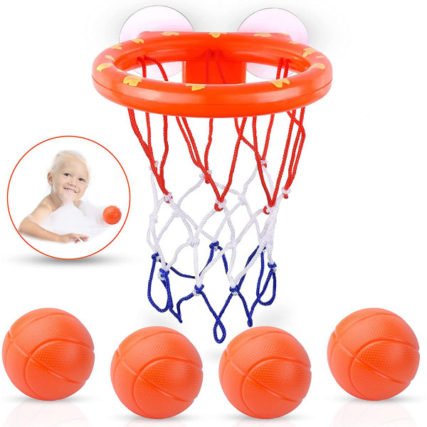 Badleksaker, Badkorg Basketboll för Småbarn, Pojkar och Flickor