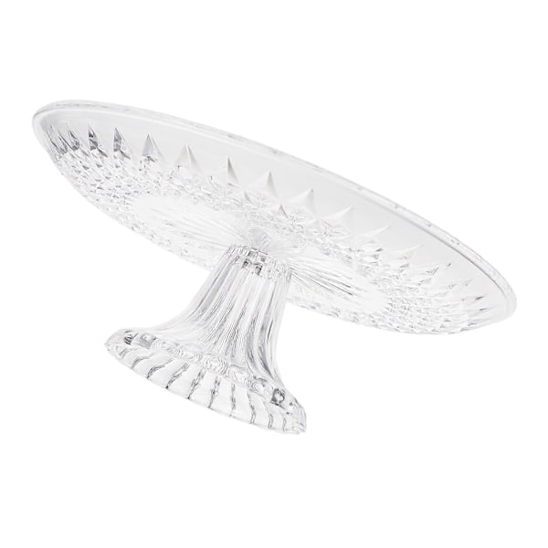 1 stk. 25 cm Transparent Akryl Frugtfad Hjem Hotel KTV Fest Bryllup Frugtbakke