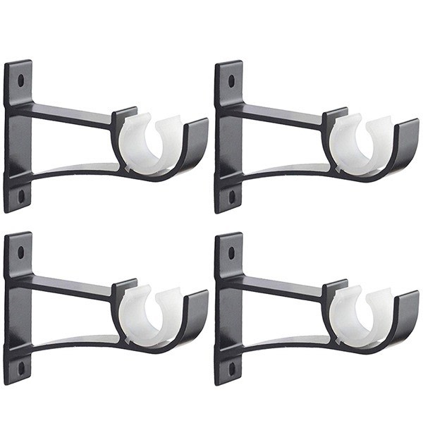 4 kpl Alumiiniseosverhokiskojen pidikkeet 12 * 8cm Ruostumattomat