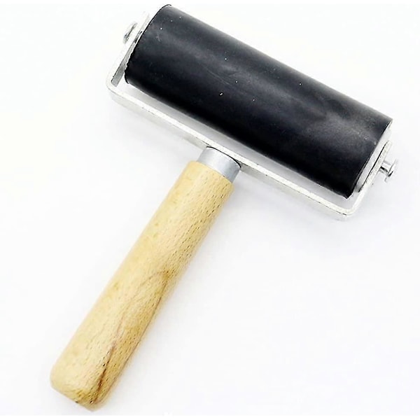 10 cm Målningsverktyg Tillbehör Roller Färgroller Graffiti Färgroller Trähandtag Roller