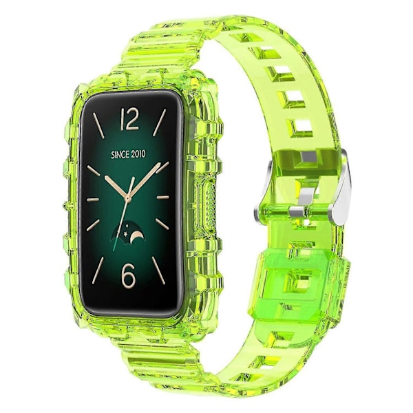 Silikone Smart Watch Rem til Xiaomi Mi Band 7 Pro, med Integreret Urkasse