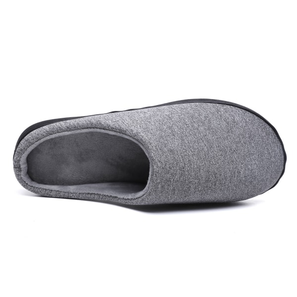 25cm - Grå - Kvinders hjemmesko Mænds hjemmesko Memory Foam Mænds