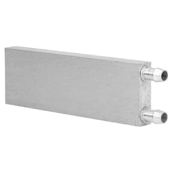 Aluminium Vandkølingsblok 80X40X12mm Køler til Computer CPU Radiator