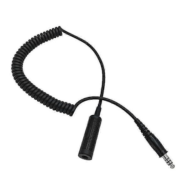Radio 3,5 mm til U174/U for COMTAC NATO-plugg – Headsetforlengelse