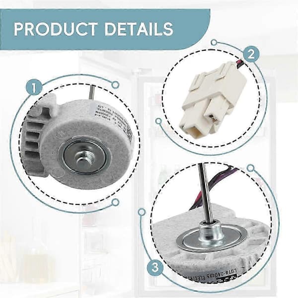 Til køleskabsventilator motor BCD-568WPBJ.551WPCX.570WPB.B1385.4-4