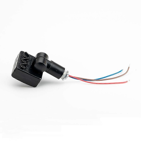 AC85-265V IP65 Rörelsesensor Justerbar PIR-brytare Ultratunn LED-lampa PIR Utomhus Rörelsesensor De