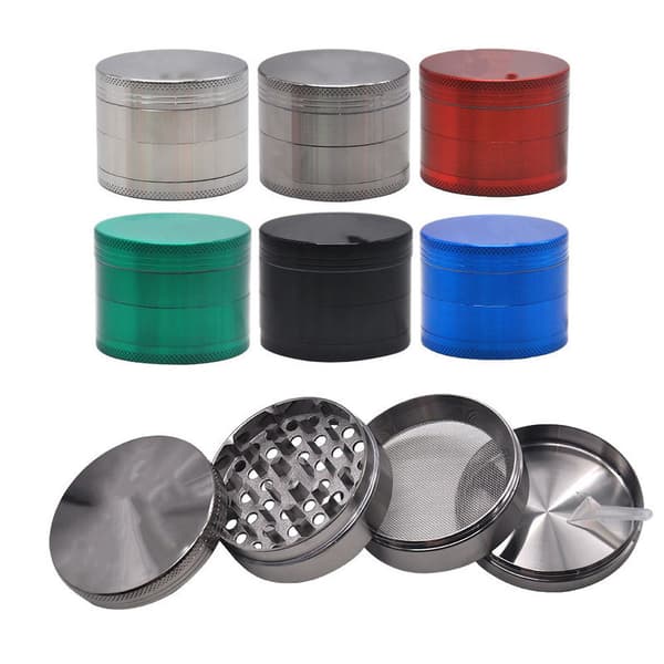 1 Sort Urte Grinder, Zink Legering Urte Pollen Grinder, til Krydderier