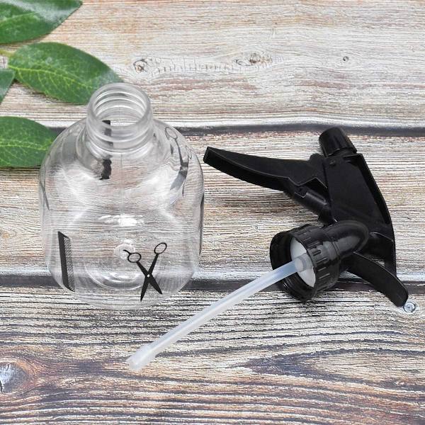 Sprayflaskor i Plast, 250ml Stor Kapacitet Sprayflaska Salong H