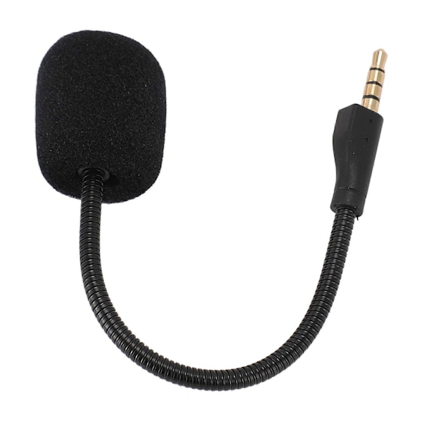 Erstatnings spillmikrofon støydempende avtakbar spillbommikrofon med skum for Steelseries Arctis