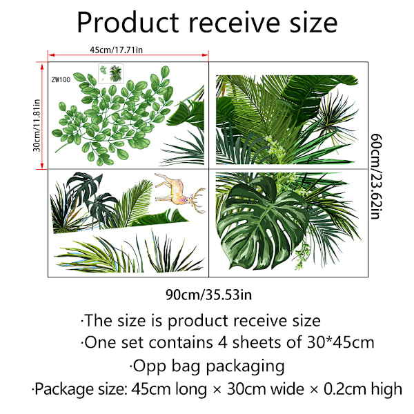 *Nordisk stil blomster og grønne planter skildpadde rygblad hjort creat*