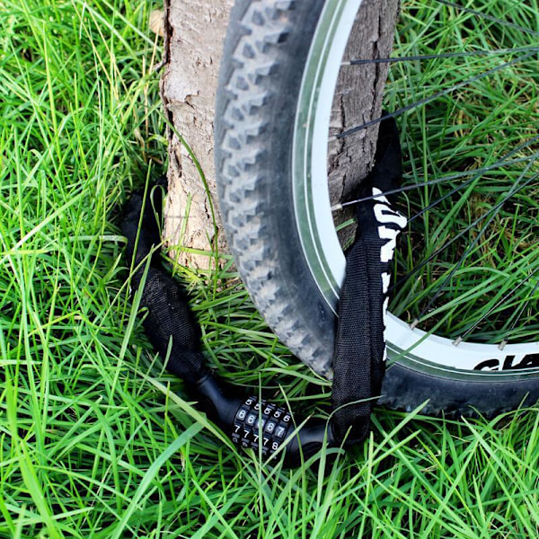 *Pearl Sjælden Cykelborg Kode Stål Kode Nummer Kombination Borg Kædeled Borg Kædelås, Længde: 90cm*