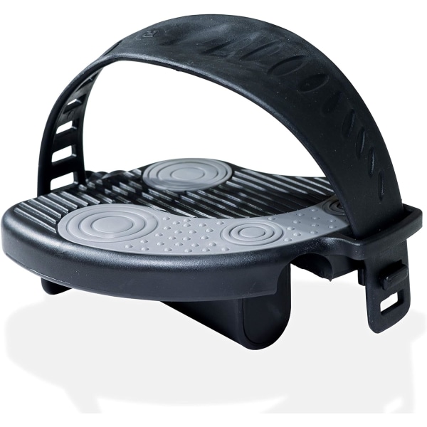 1 Par Erstatningspedaler for Treningsykkel med Slitesterke PVC-Remmer