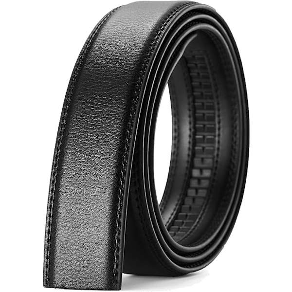 Automatisk bälte för män, 36 mm läderbälte för både fest och vardag