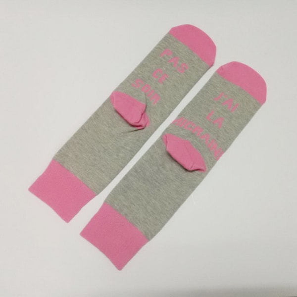 /#/Pink novelty socks, funny socks novelty short socks novelty gift/#/