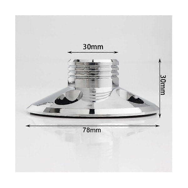 1 stk. Vinylplatevektstabilisator i aluminiumslegering, balansert klemme for platespiller Lp-plateavspilling