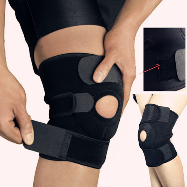 2-pack Justerbart Kompressionsknäskydd med Patellartendonstöd