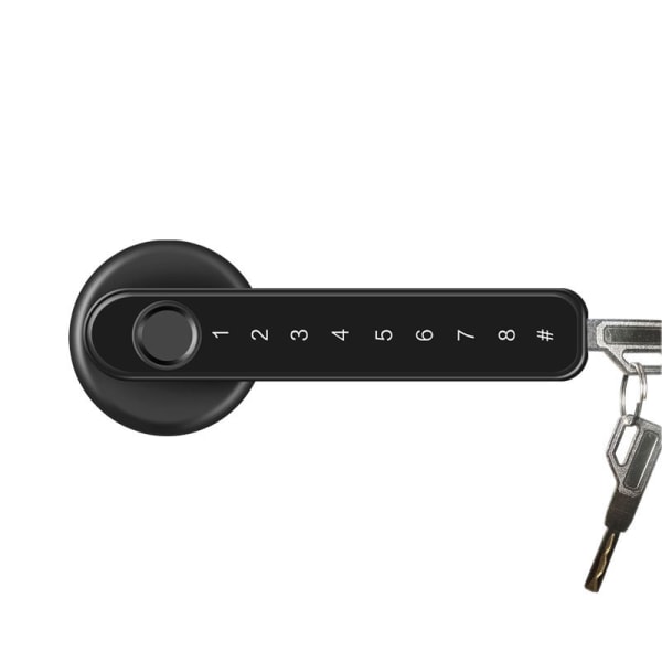 #Smart Locks Fordørs fingeraftryk/Nøglefri dørlås Tastatur Dørlås Smart dørhåndtag#