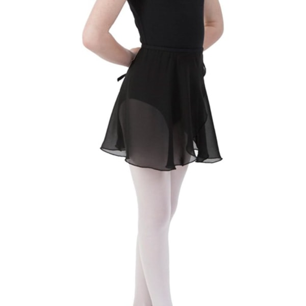 （svart）Jente Ballettdrakt Barn Gymnastik Dans Leotard Kostyme