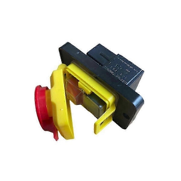 CK5 AC250V 4-Pin Start Stopp Nullspenningsutløser Trykknappbryter Vanlig for Treverksted og Metallbearbeiding Mach