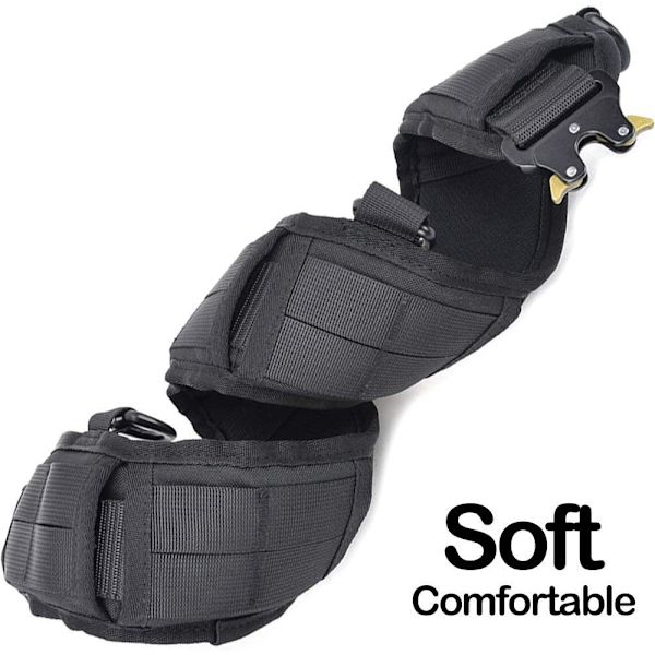 #Taktisk Kampbelte Sett Slank Airsoft Belte Metallspenne Skyting Jakt#