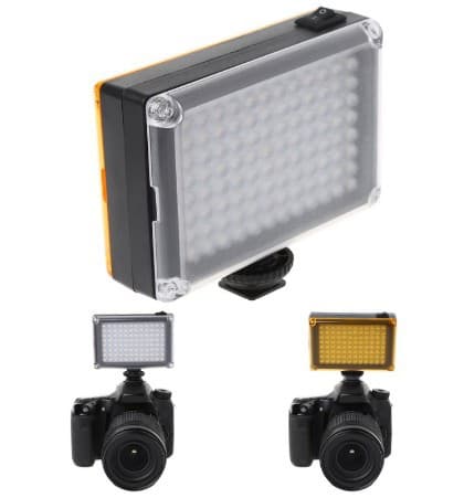 #1PCS LED Panel Lys Kamera Lys LED Kamera Lys Dæmpbar Kamera Fyld
