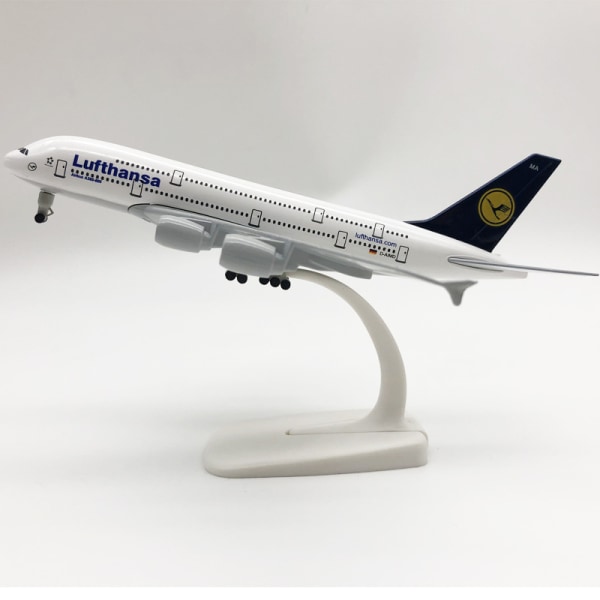 #Modelbygningssæt A380 Ny Livery 1:400 skala flymodel#