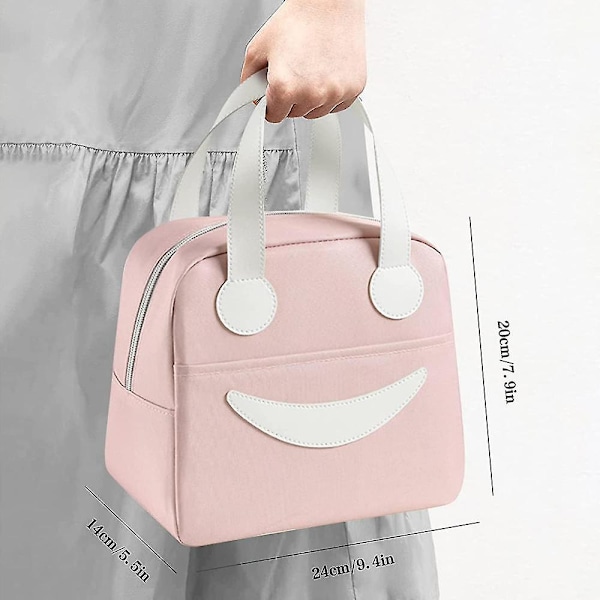 Matboksveske for barn, rosa