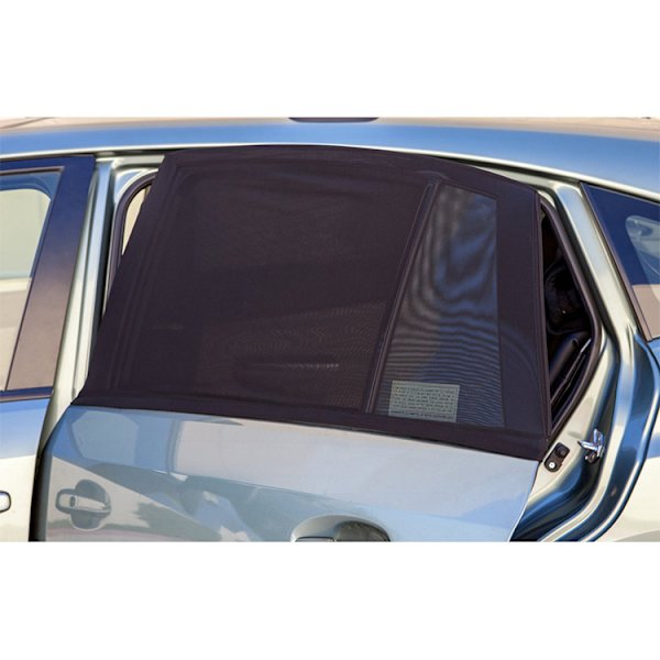 #Auton aurinkosuoja vauvoille (musta) 4 kpl Auton aurinkosukat UV-säteiden esto Takana oleva auton aurinkosuoja lapsille ja lemmikkieläimille#