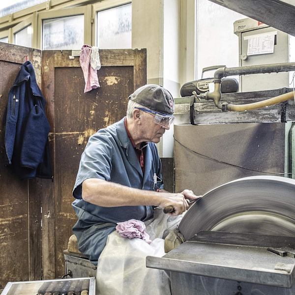Kjøkkenredskap Julienne-skreller, Oscillerende blad, Grå