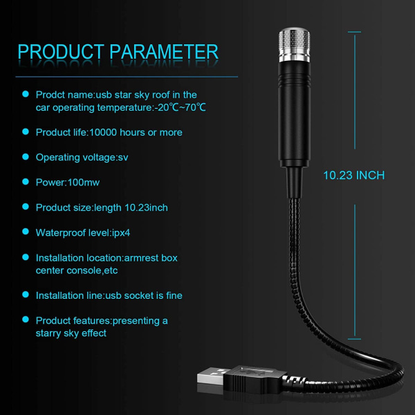#USB-drevet rød lommelygte til bil, hjem, soveværelse, rød, én størrelse#