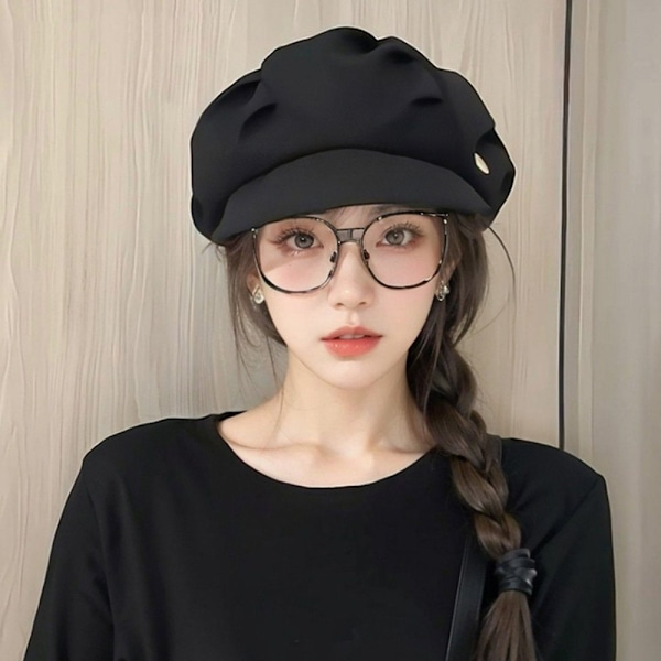 #Sort basker blød beanie basker#