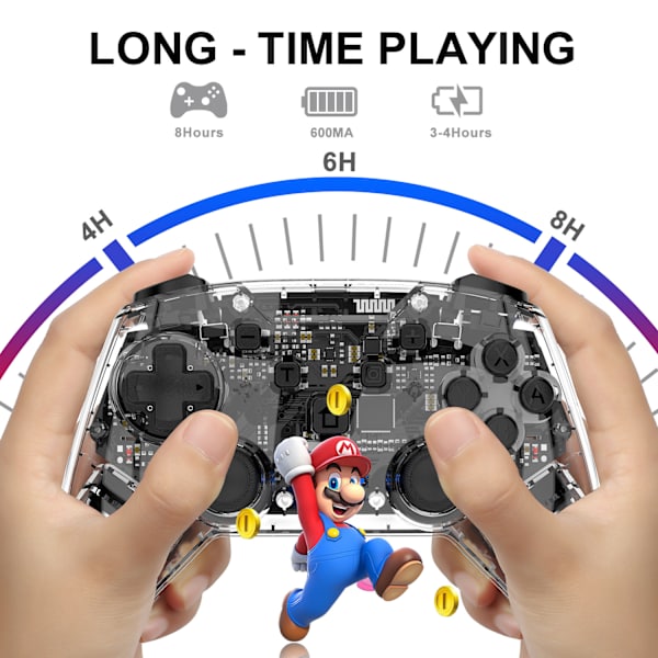 Kontroller för Nintendo Switch/Switch Gamepad (svart)